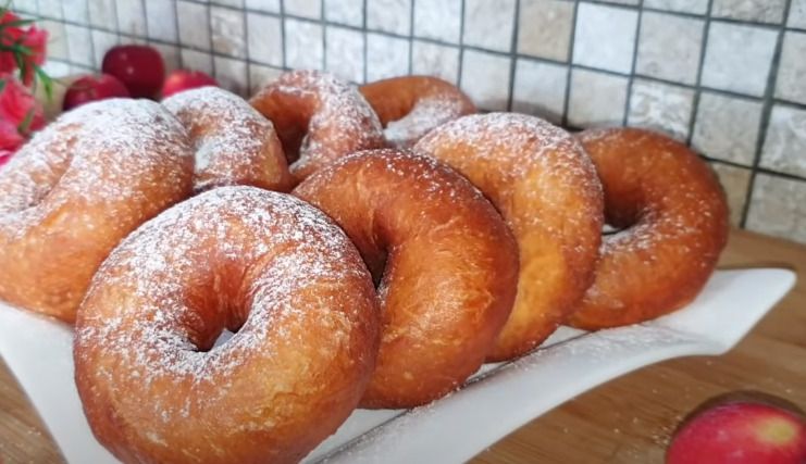 Пончики сладкие