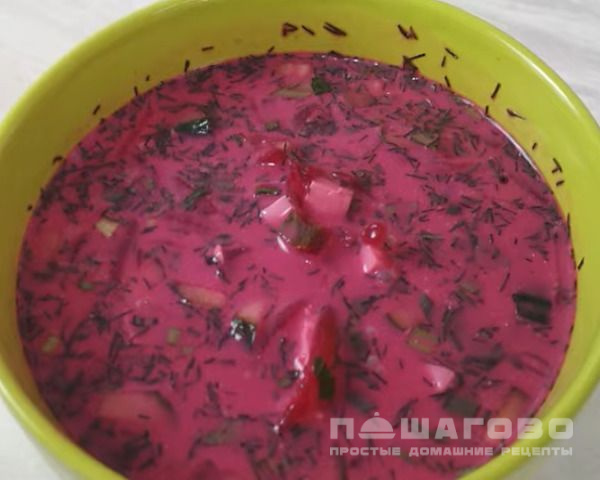 Литовский свекольник