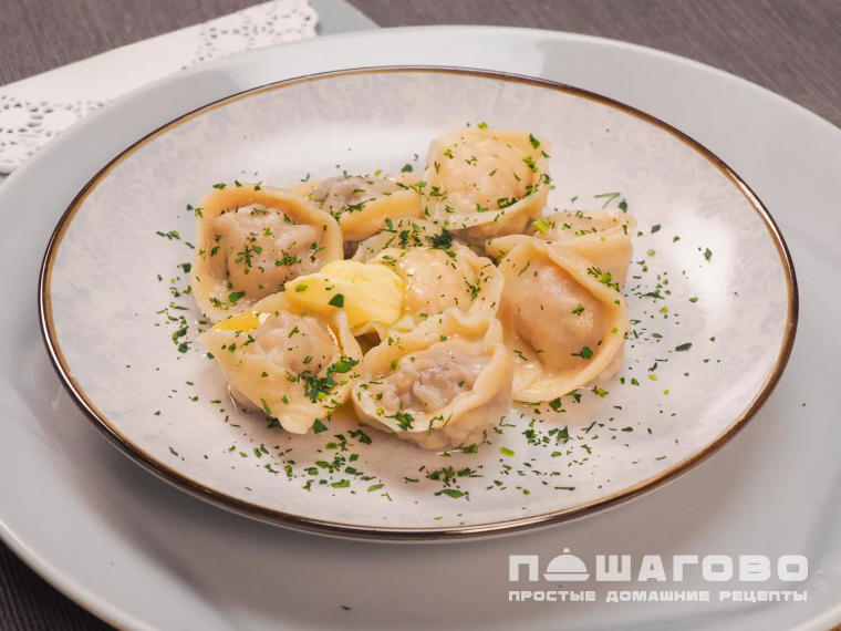 Куриные пельмени