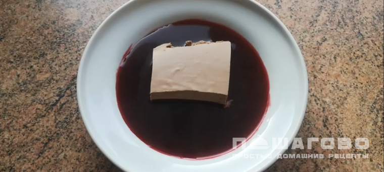 Кисель из замороженной черники