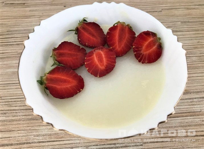 Бланманже молочное