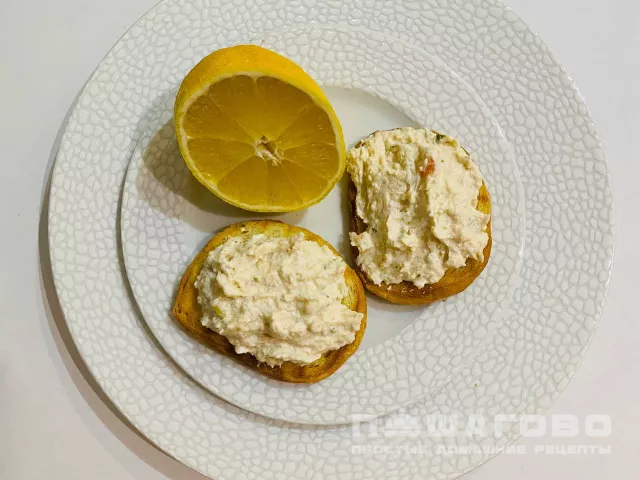 Рийет из горбуши и творога