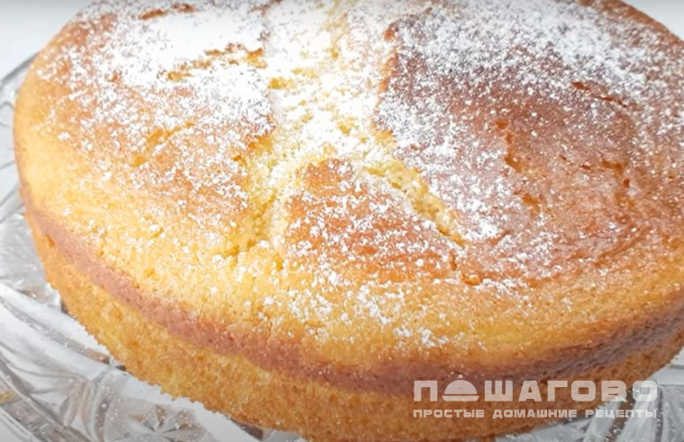 Быстрый пирог на кефире