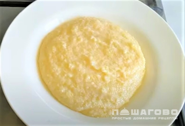 Каша из кукурузной крупы на молоке