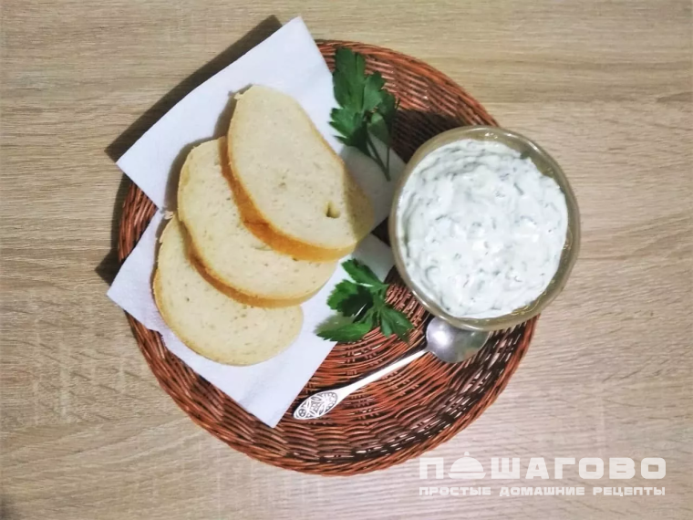 Сливочно-чесночный соус