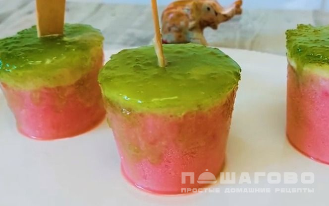 Быстрое арбузное мороженое