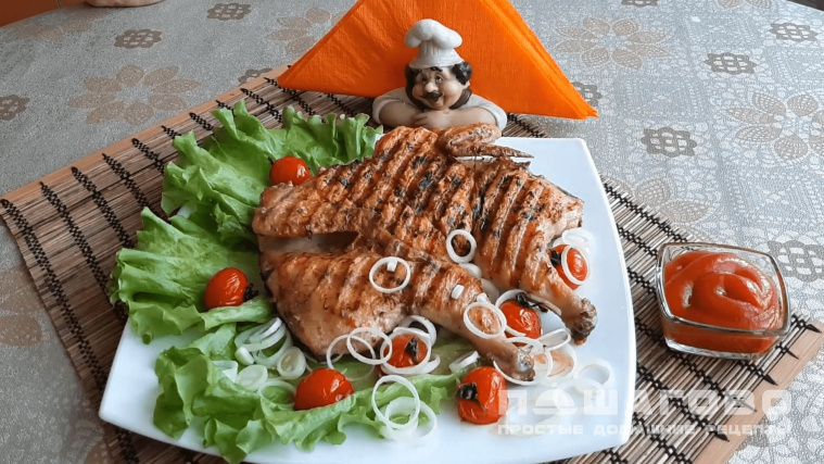 Цыплята-корнишоны жареные