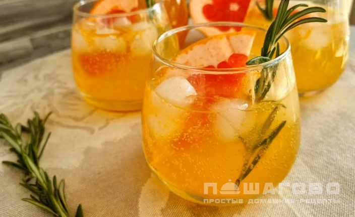 Лимонад с сиропом