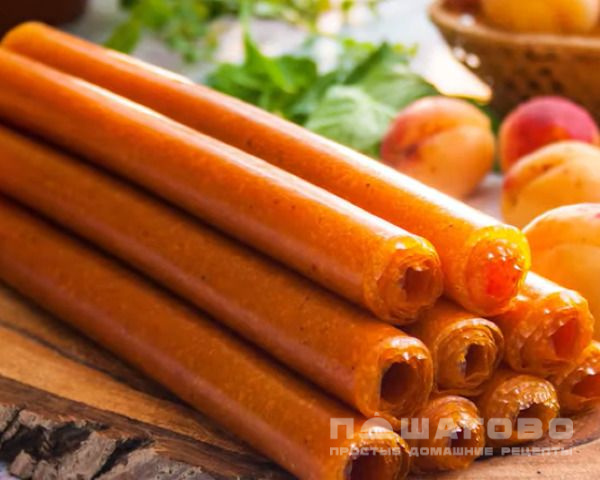 Пастила трубочкой