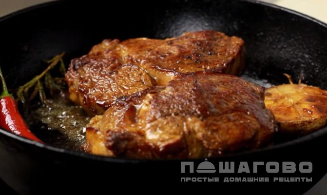 Стейк из говядины