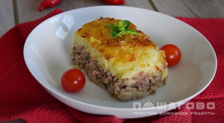 Картофельно-мясная запеканка