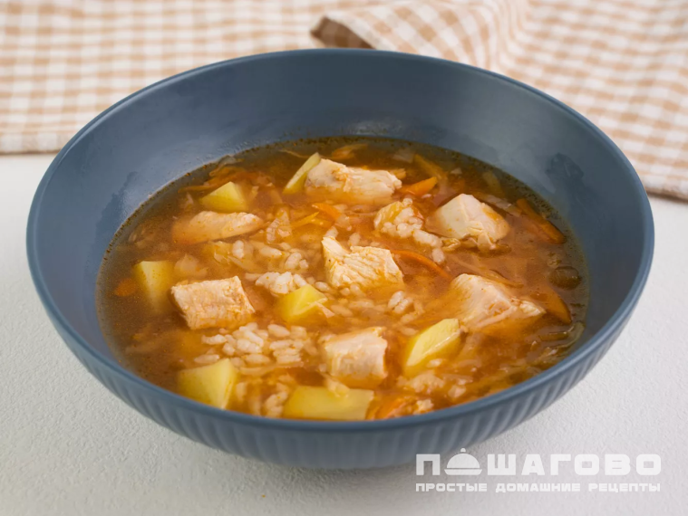 Капустняк с картошкой и рисом