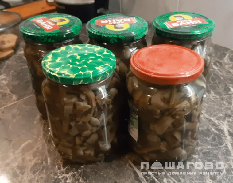 Маринованные опята (бабулин рецепт)