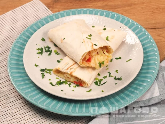 Сырная шаурма