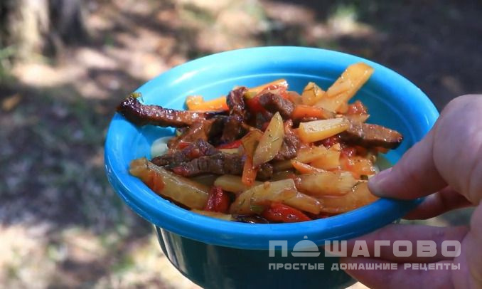 Лагман в казане