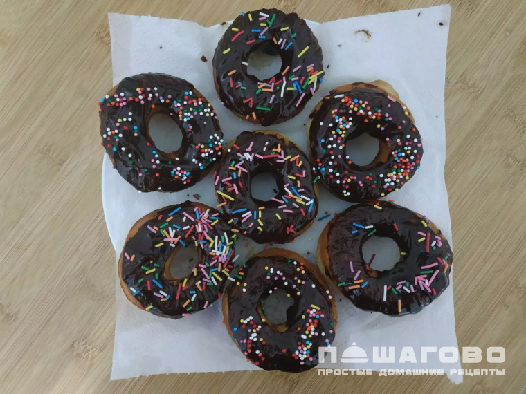 Шоколадные пончики