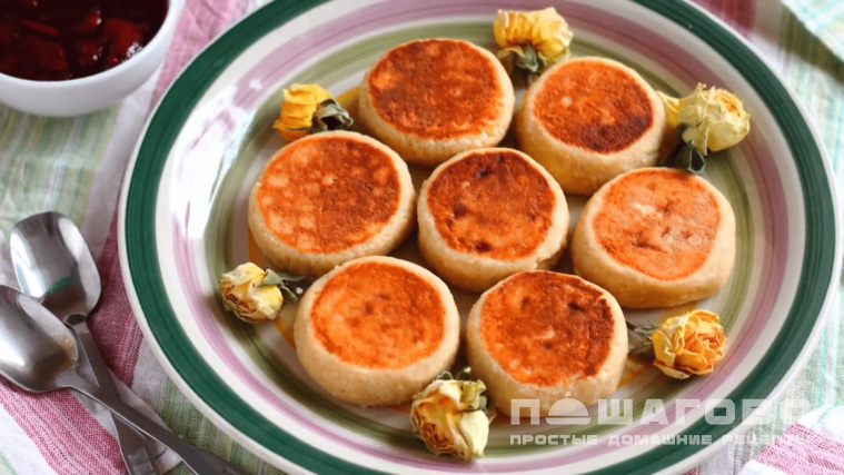 Сырники с гречневой мукой