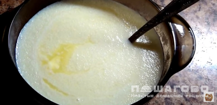 Сладкая манная каша