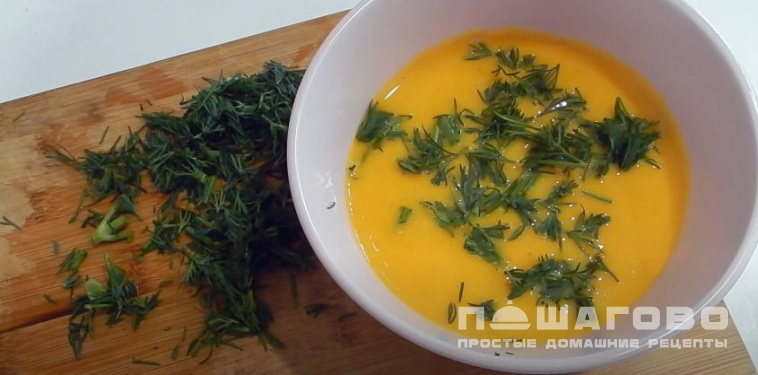 Тыквенный суп для ребенка