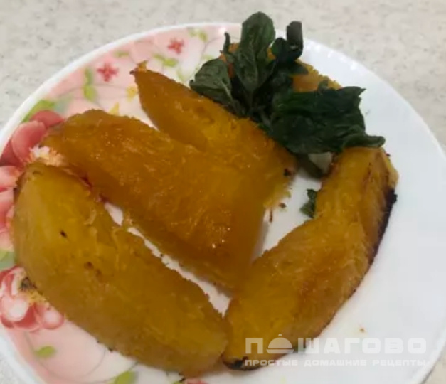 Тыква запечённая в духовке
