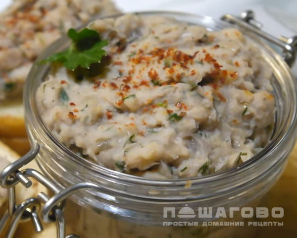 Фасолевый паштет