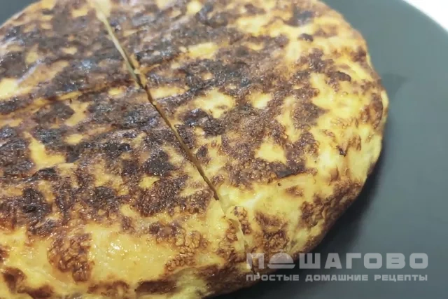 Испанский омлет с картофелем