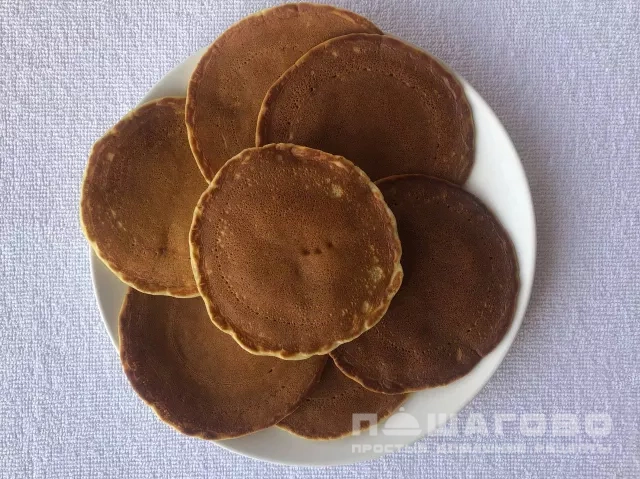 Панкейки на сыворотке с корицей