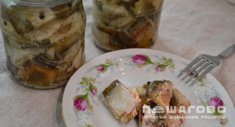 Консервы из плотвы