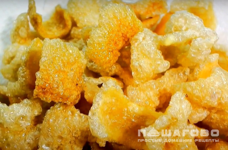 Чипсы из свиной шкурки