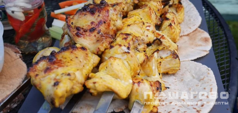 Шашлык из курицы