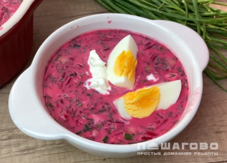 Свекольник на кефире