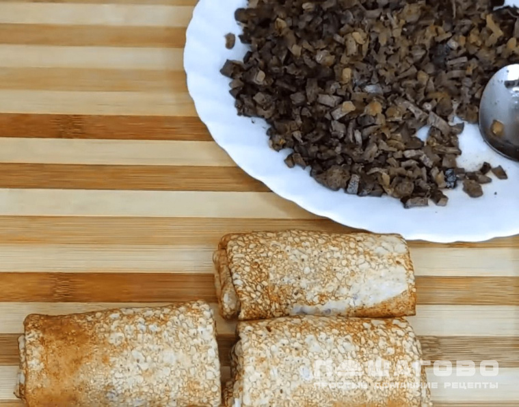 Начинка из печени для блинов