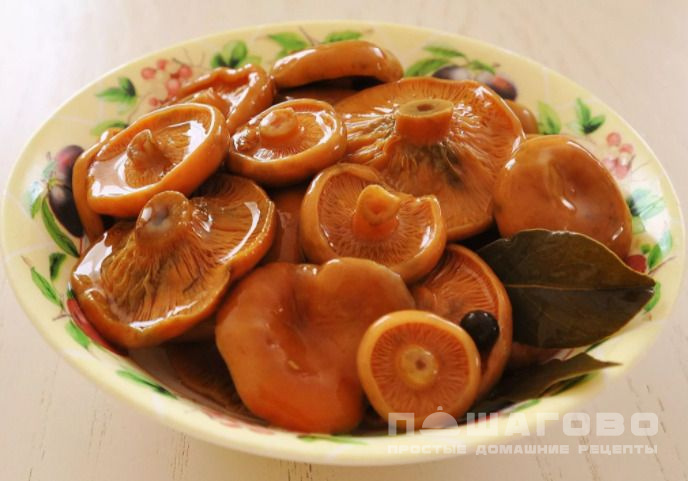 Рыжики соленые