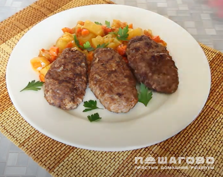Котлеты из мяса косули