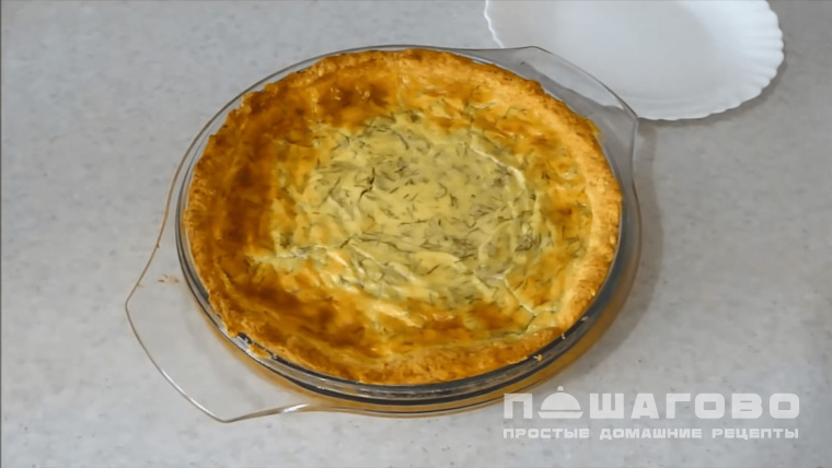 Пирог из сайры