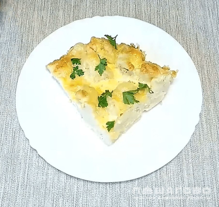Цветная капуста запеченная в кляре