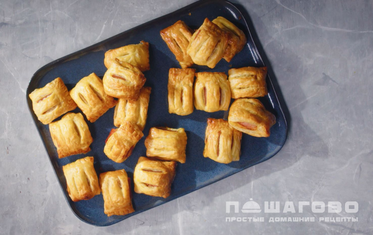 Рулеты из копченой колбасы