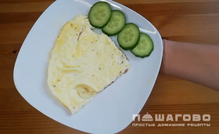 Омлет с молоком