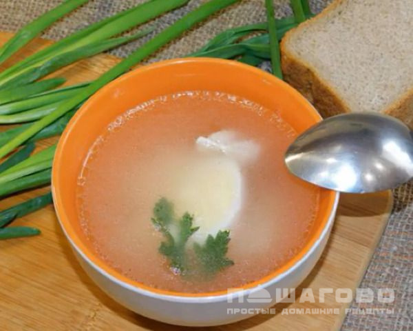 Вкусный бульон из дичи с морковью