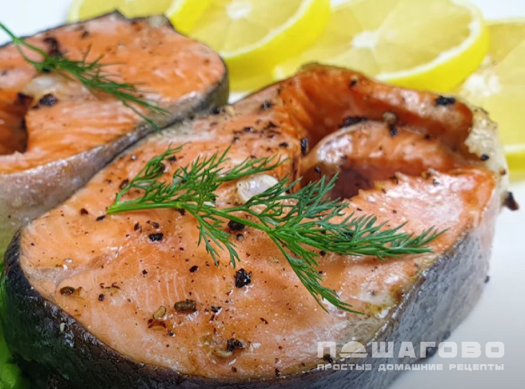 Кижуч в духовке