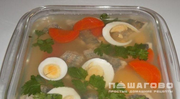 Рыбное желе