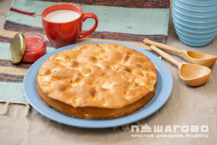 Шарлотка без разрыхлителя