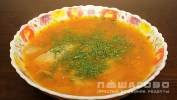Суп из фасоли в мультиварке