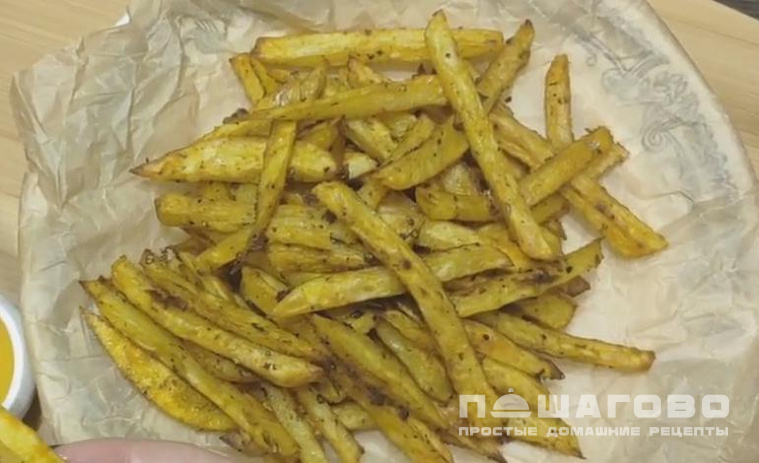 Картофель фри в духовке