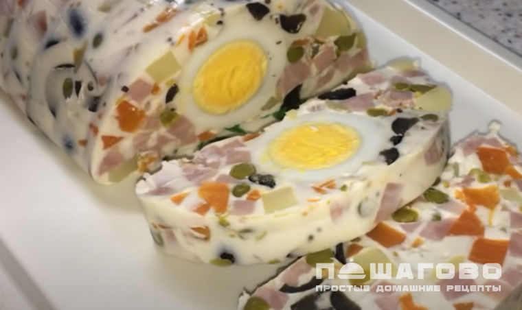 Желейный салат