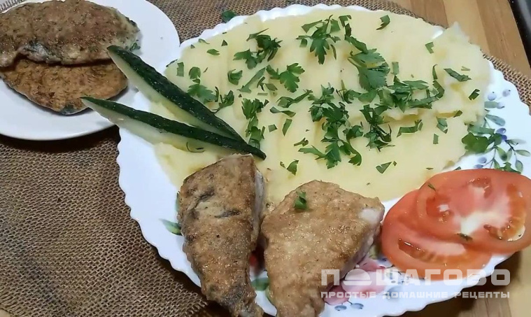 Лакедра жареная в кляре