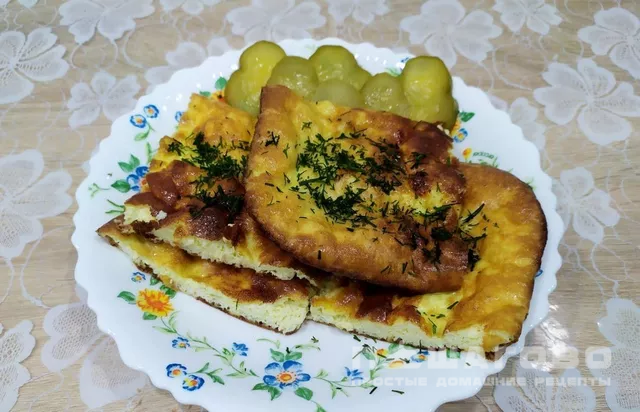 Вкусный омлет в духовке