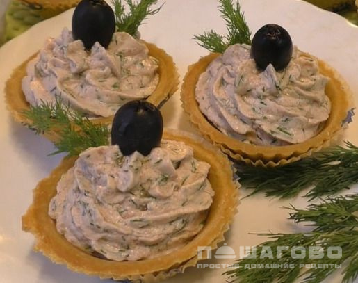 Намазка на из печени трески