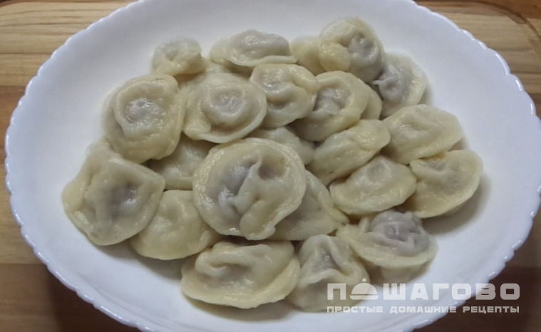 Домашние пельмени с говядиной