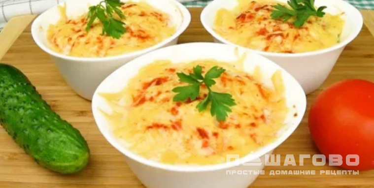 Суфле из рыбы в духовке